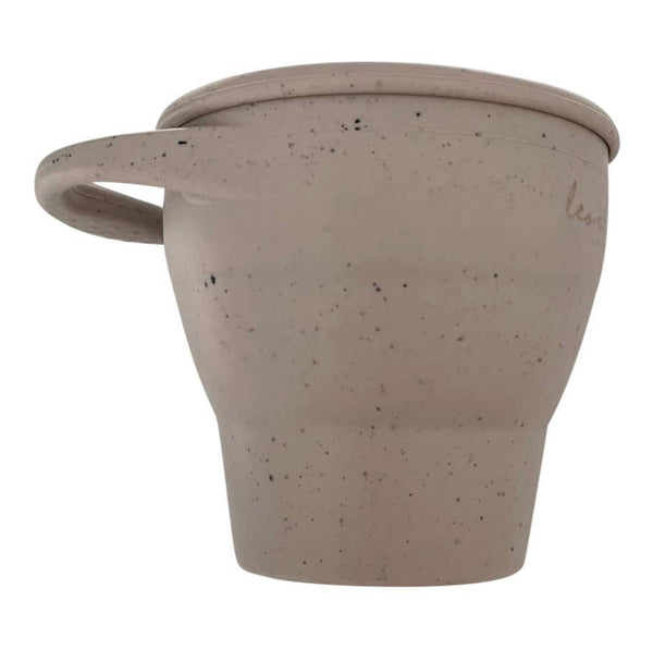 Snackbecher Dusty Beige Shell Kollektion Leo et Lea
