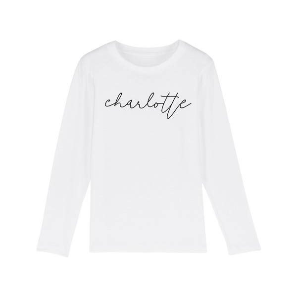 LONGSLEEVE PRINT WHITE