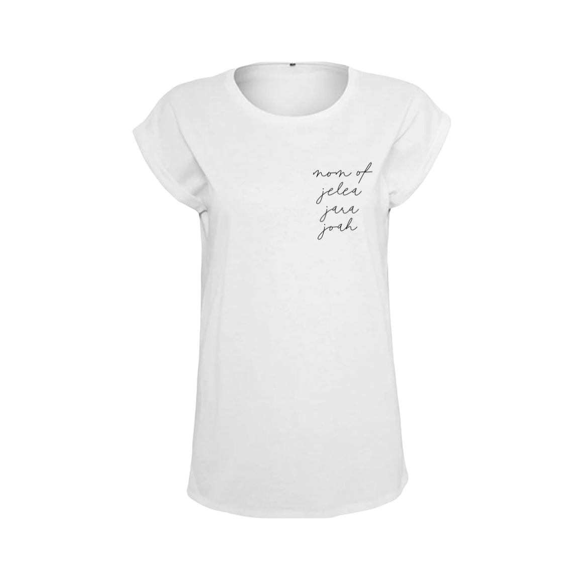 MOM OF STATEMENT Tshirt weiß