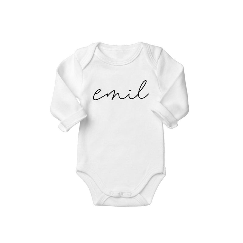 BODY LONGSLEEVE NAME WHITE