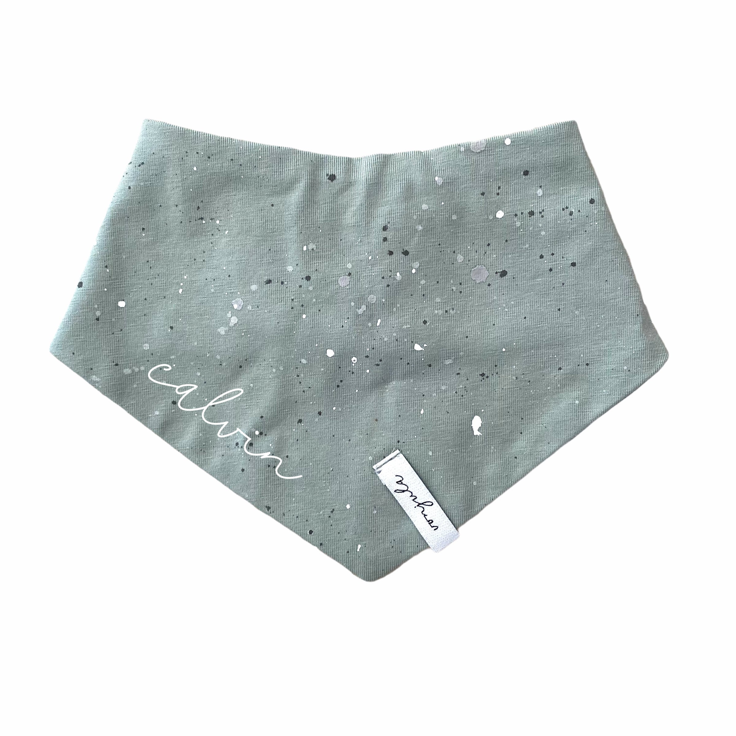 BIB PRINT SPLASH DUSTY MINT