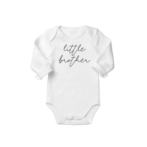 BODY LONGSLEEVE LITTLE BROTHER WHITE