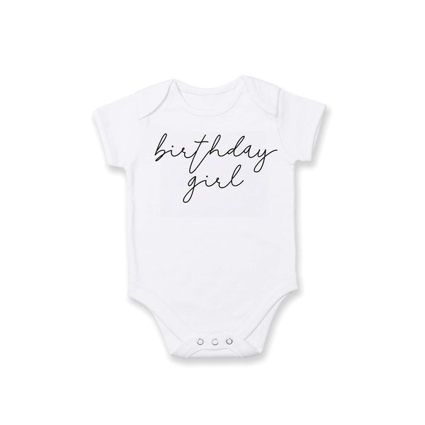 BODY SHORTSLEEVE BIRTHDAY WHITE