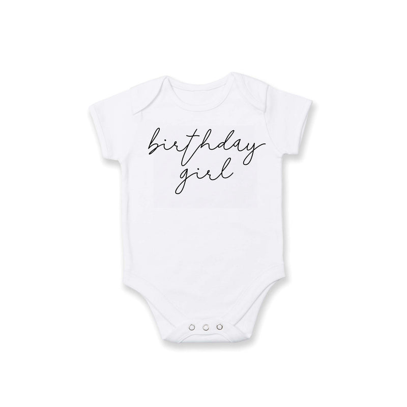 BODY SHORTSLEEVE BIRTHDAY WHITE