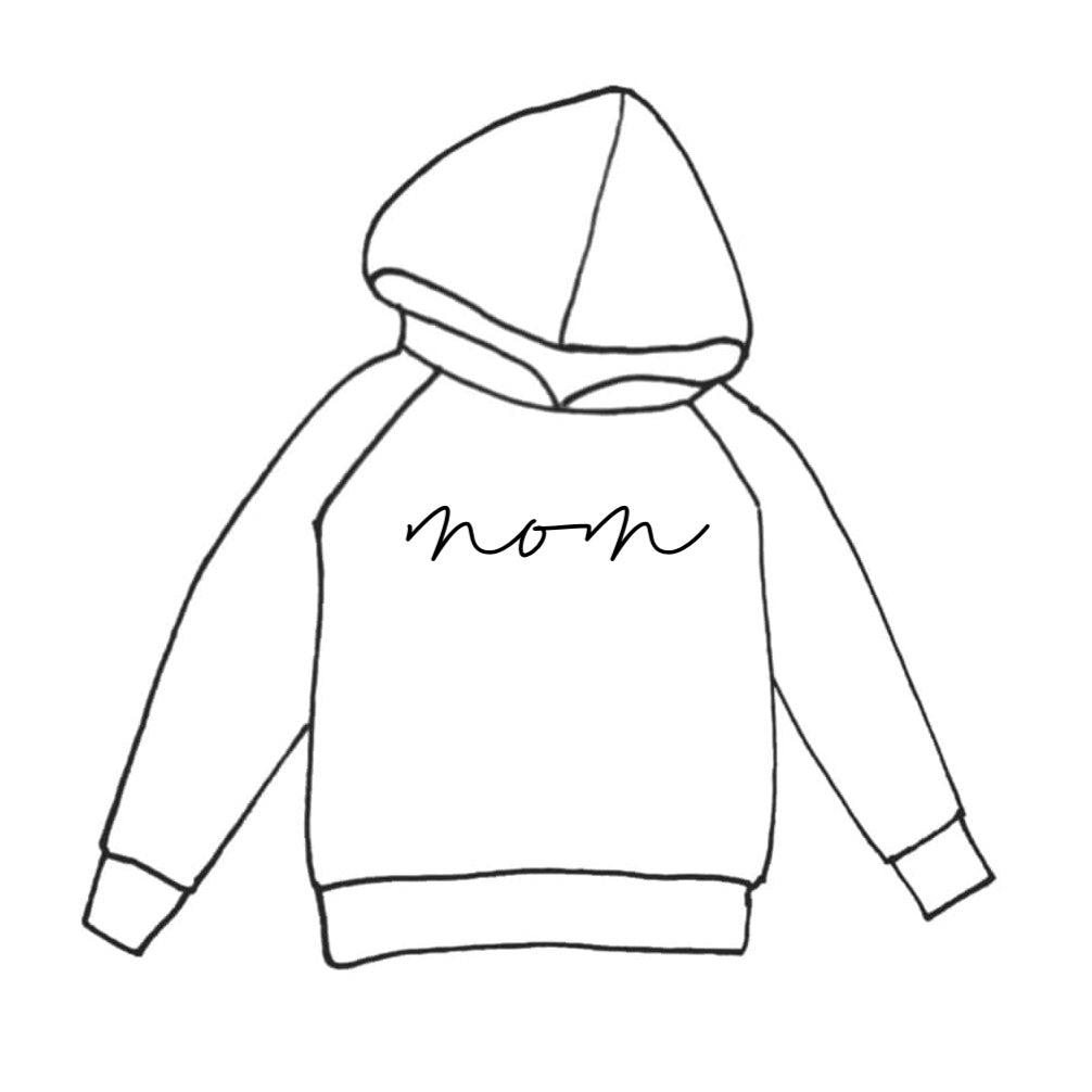 MOM HOODIE PRINT COLOR SELECTION