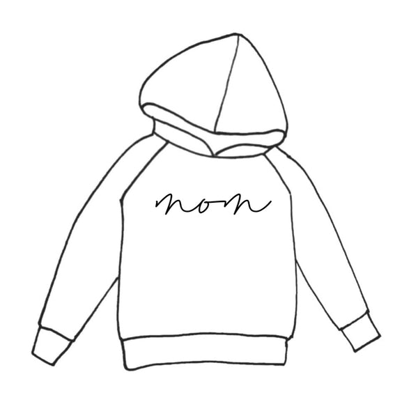 MOM HOODIE PRINT COLOR SELECTION