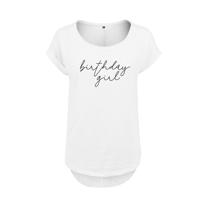 BIRTHDAY SLUB TEE WHITE